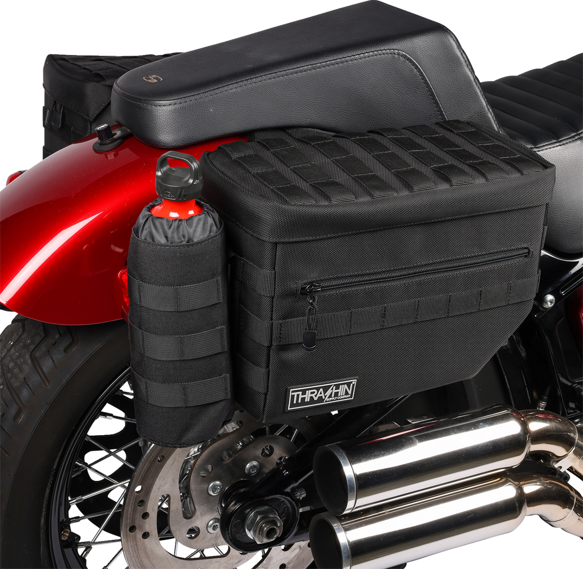 THRASHIN SUPPLY CO. Escape Saddlebags - Black TSB-0007 — image 11
