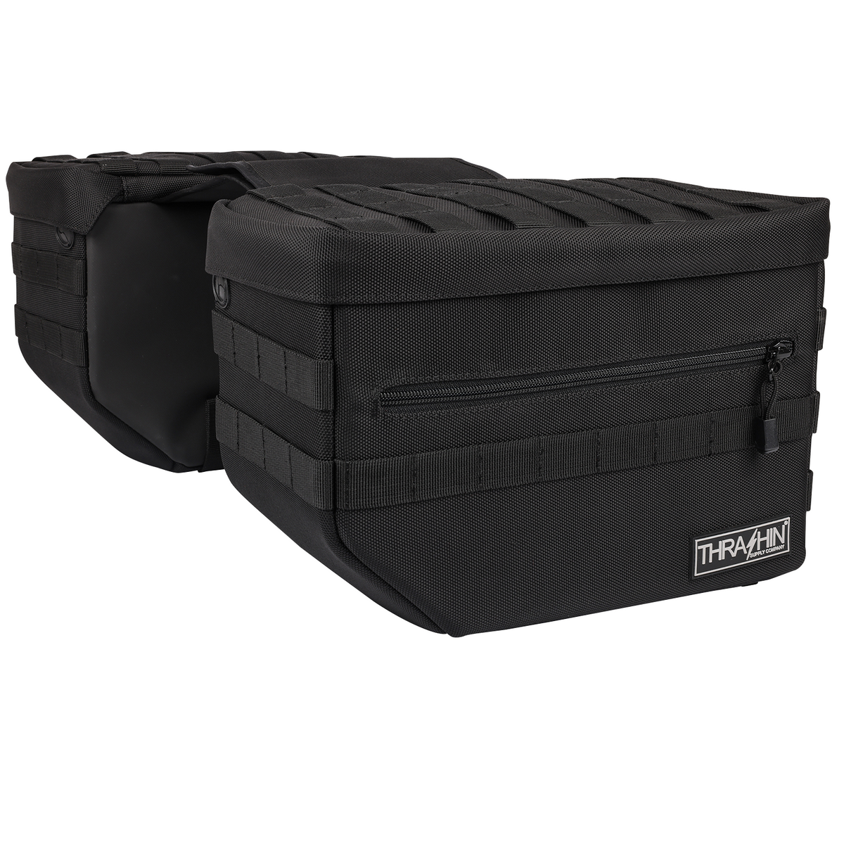 THRASHIN SUPPLY CO. Escape Saddlebags - Black TSB-0007 — image 2