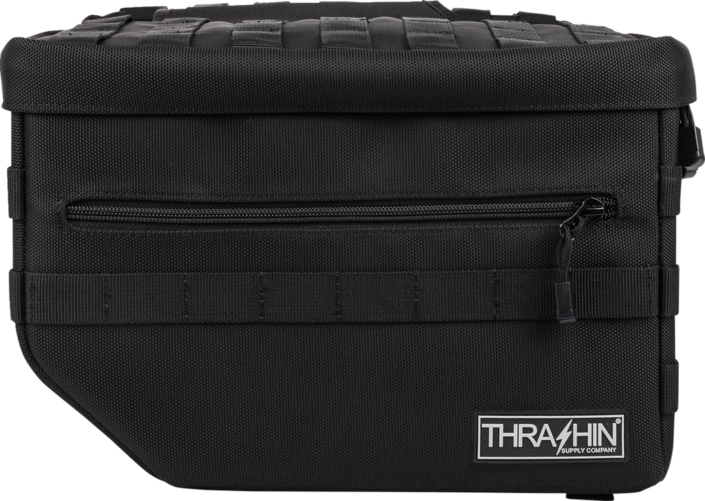 THRASHIN SUPPLY CO. Escape Saddlebags - Black TSB-0007 — image 5