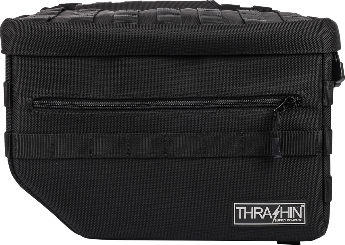 THRASHIN SUPPLY CO. Escape Saddlebags - Black TSB-0007 — image 5