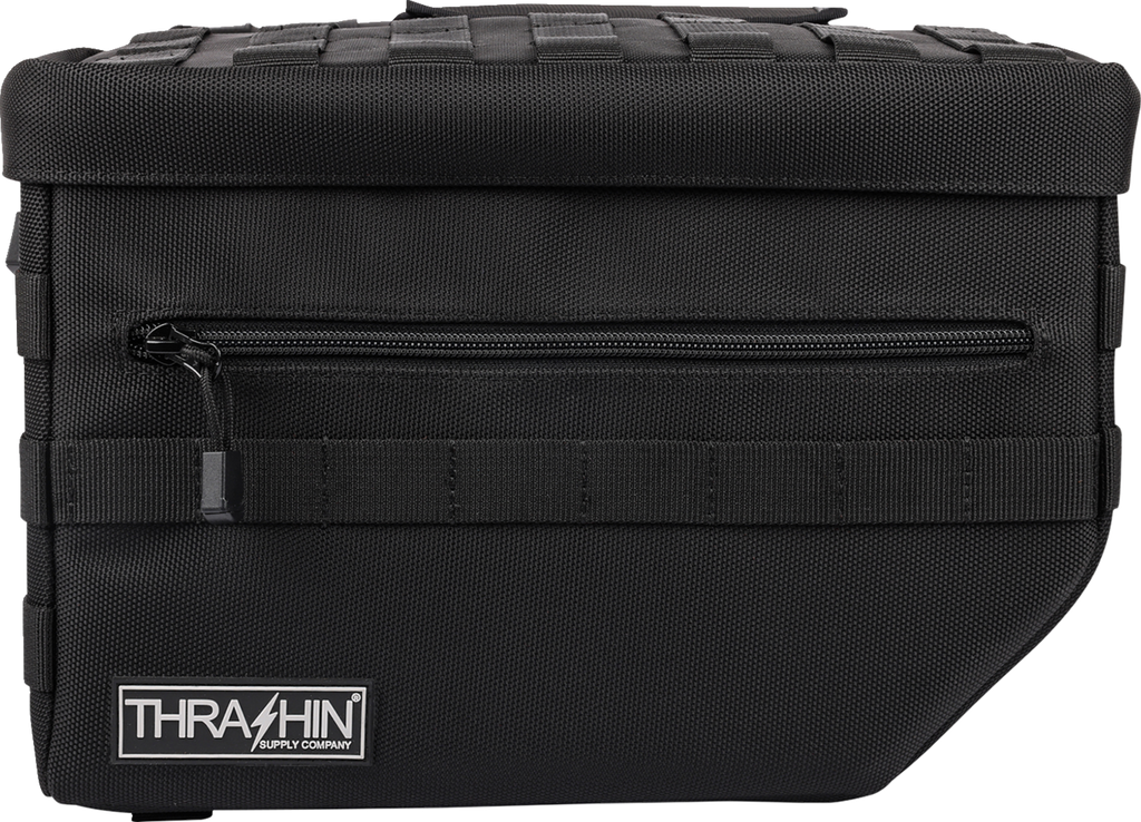 THRASHIN SUPPLY CO. Escape Saddlebags - Black TSB-0007 — image 6