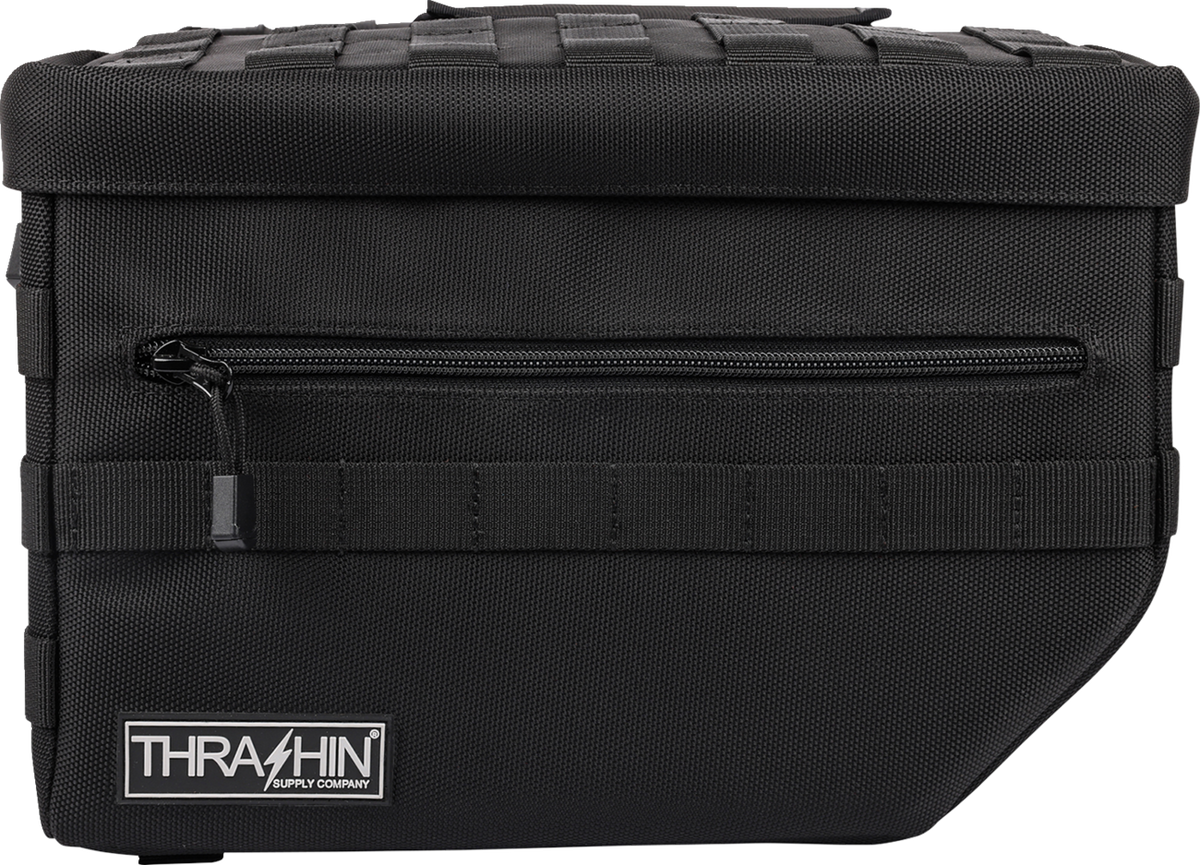 THRASHIN SUPPLY CO. Escape Saddlebags - Black TSB-0007 — image 6