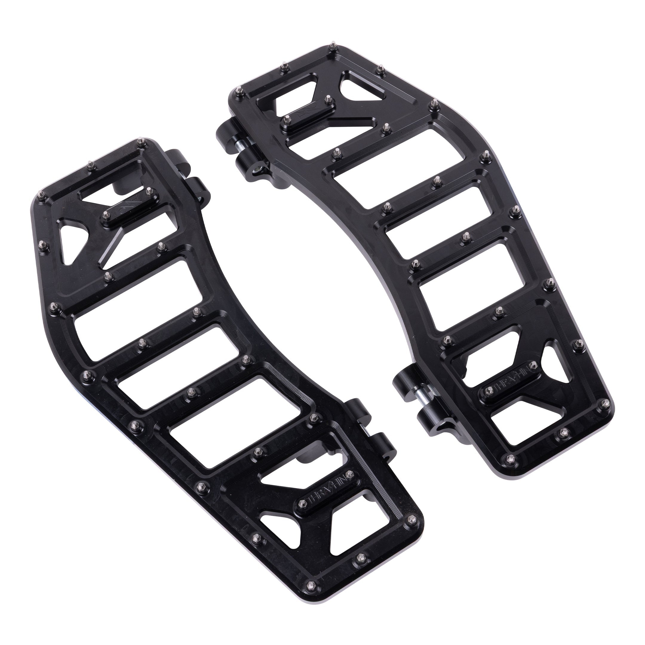Thrashin Supply Aggressor Bagger Floorboards - Black - TSC-2219-1 — image 1