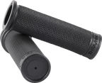 THRASHIN SUPPLY CO. Moto Grips - 1" - Slim - Black TSC-2711-1 — image 2
