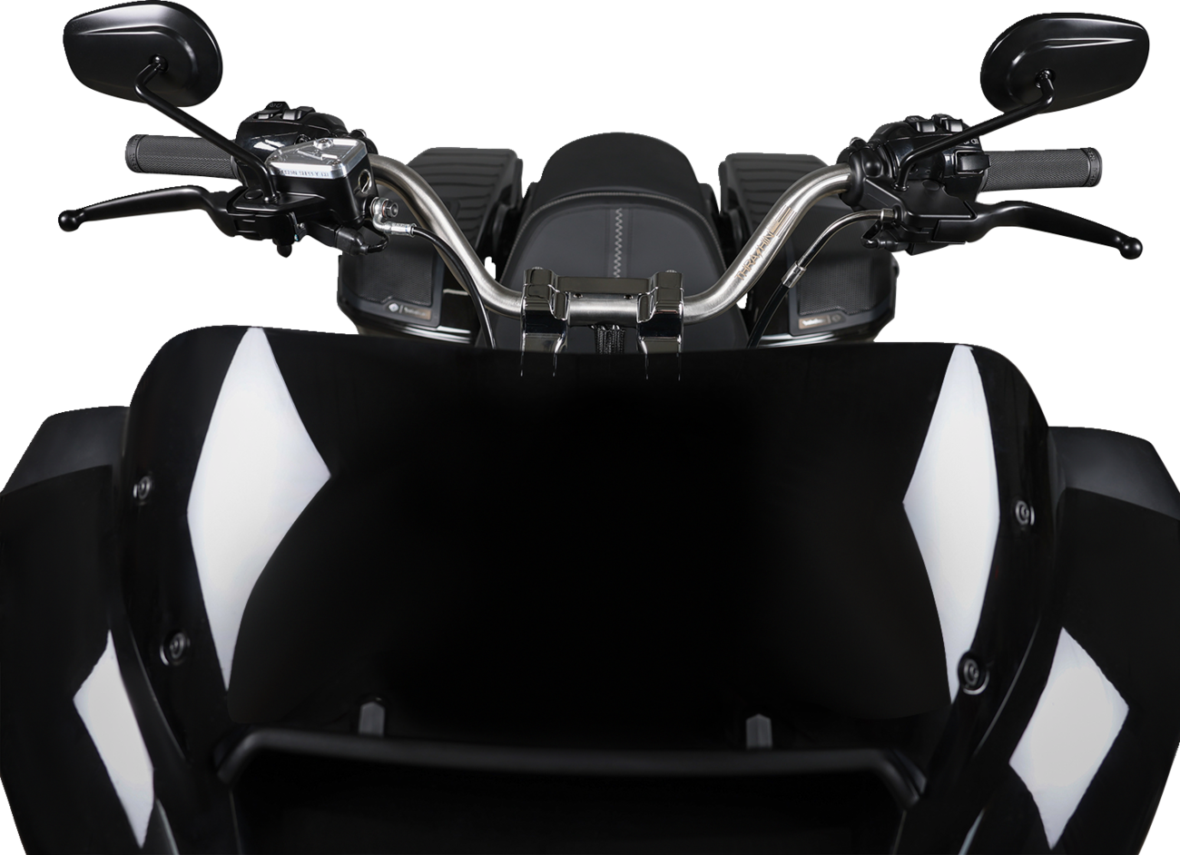 THRASHIN SUPPLY CO. 1" Handlebar - High Bend - Stainless Steel TSC-2715-0 — image 3