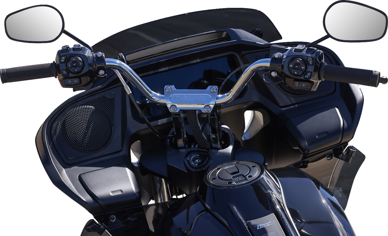 THRASHIN SUPPLY CO. 1" Handlebar - High Bend - Chrome TSC-2802-3 — image 2