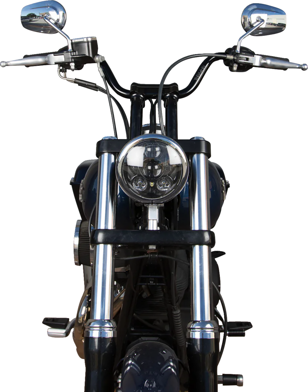 THRASHIN SUPPLY CO. 1" Handlebar - High Bend - Chrome TSC-2802-3 — image 4