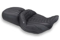 Mustang Super Touring Extended-Reach One-Piece Seat for Harley-Davidson Road Glide and Street Glide Models – Black – 89480 - supplier image 1