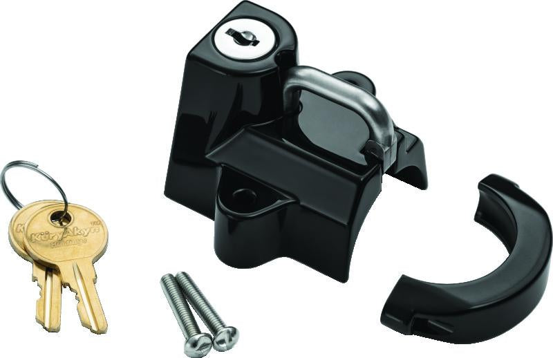 Kuryakyn Universal Helmet Lock - 1-1/4 to 1-1/2 in., Black - supplier image 1