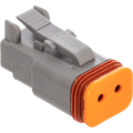 NAMZ Deutsch DT Series, 2-Position Female Connector (GRAY) – DP-2G - supplier image 1