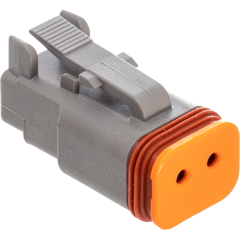 NAMZ Deutsch DT Series, 2-Position Female Connector (GRAY) – DP-2G - supplier image 1