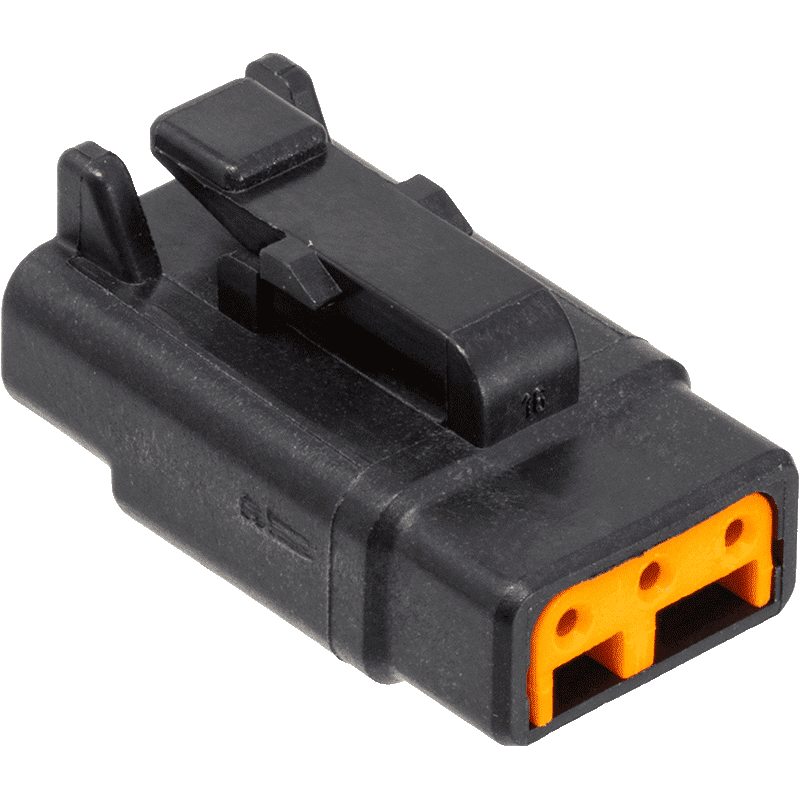 NAMZ Deutsch DTM Series, 3-Position Female Plug – MDP-3B - supplier image 1