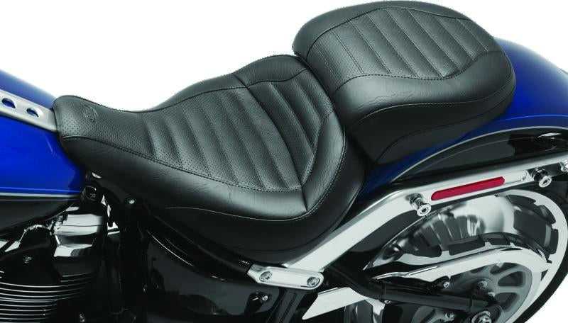 Mustang Standard Touring Solo Seat for Harley-Davidson Fat Boy Models – Black – 75832 - supplier image 2