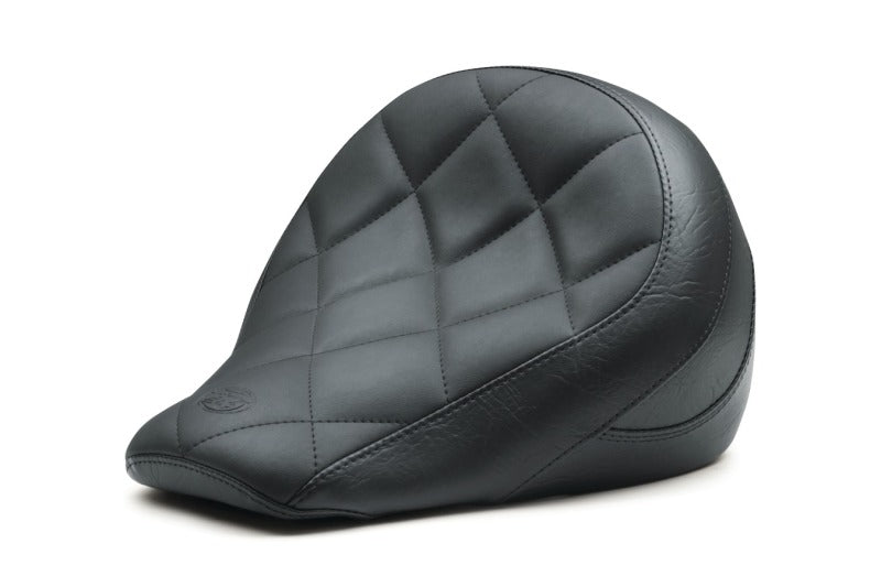 Mustang Standard Touring Solo Seat for Indian Scout Bobber and Scout Rogue Models – Black Diamond – 76842 - supplier image 1