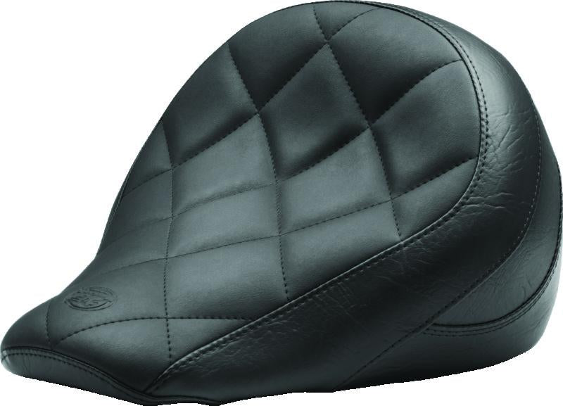 Mustang Standard Touring Solo Seat for Indian Scout Bobber and Scout Rogue Models – Black Diamond – 76842 - supplier image 2