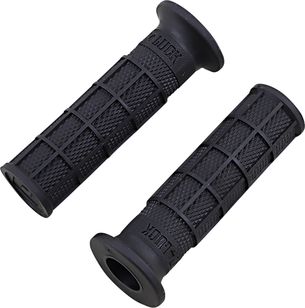 ODI Hart-Luck Signature Full-Waffle Slip-On Grips - Black V02FWB — image 2