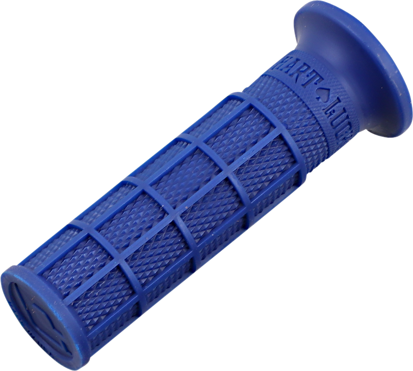ODI Hart-Luck Signature Full-Waffle Slip-On Grips - Blue V02FWDU — image 1