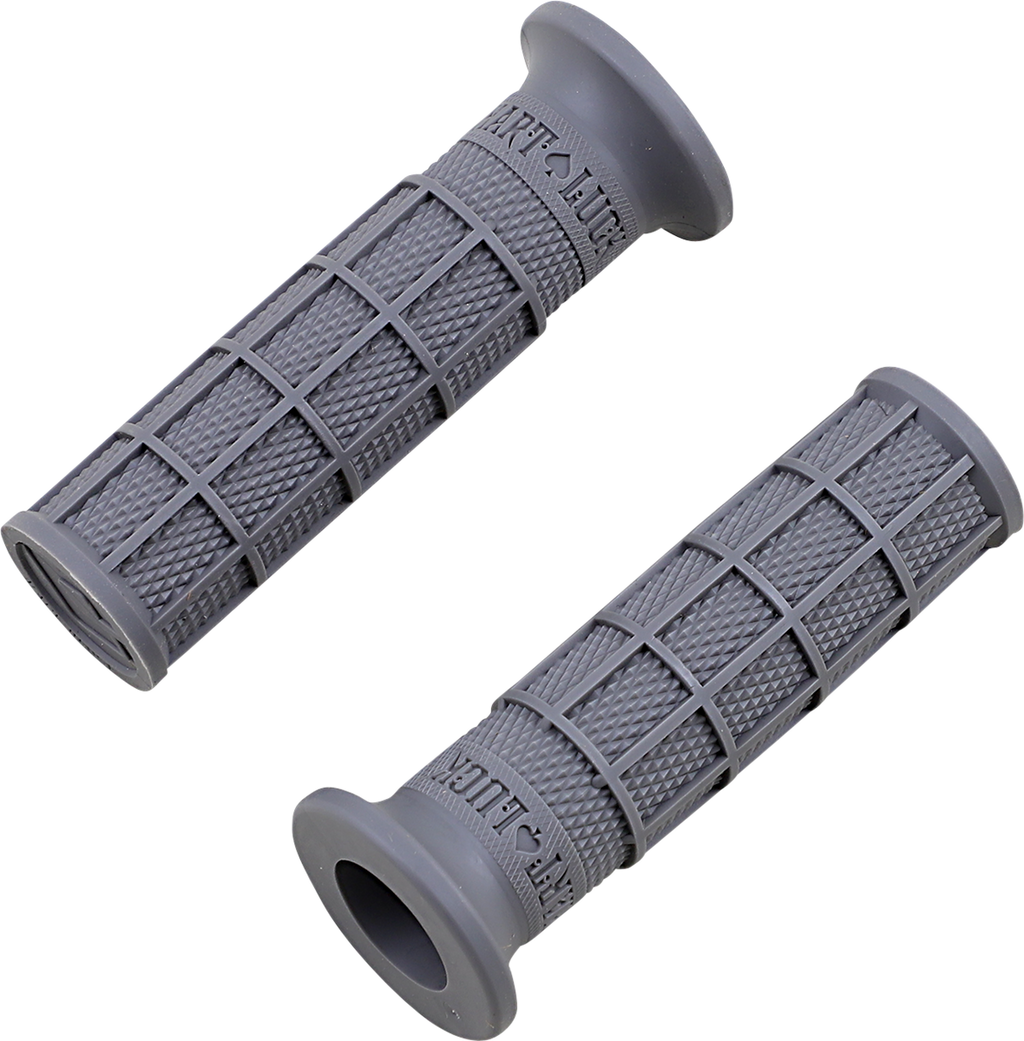 ODI Hart-Luck Signature Full-Waffle Slip-On Grips - Graphite V02FWH — image 1
