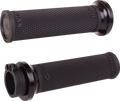 ODI Ruffian Lock-On Street Grips - Cable - Black/Black V30HCWB-B — image 1