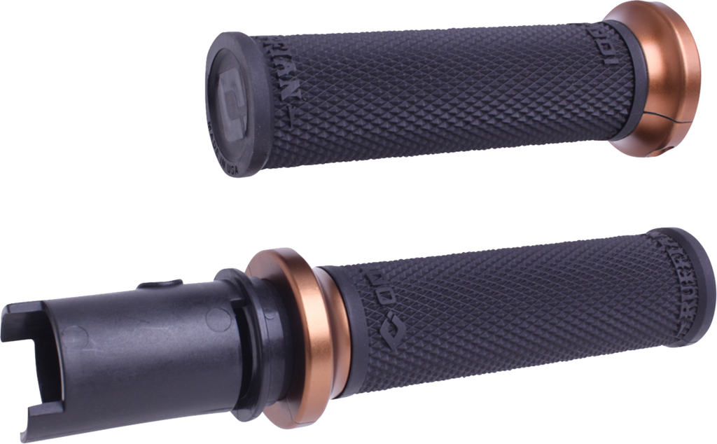 ODI Ruffian Lock-On Street Grips - CVO - Black/Bronze V30HTCB-Z — image 1