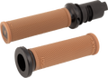 ODI Ruffian Lock-On Street Grips - CVO - Gum Rubber/Black V30HTCGR-B — image 1