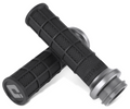 ODI Hart-Luck Signature V-Twin Lock-On™ Grips - Cable - Black/Gunmetal V31HCW-BH-H — image 1