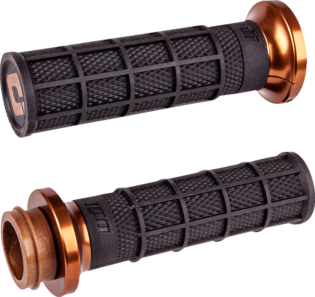 ODI Hart-Luck Signature V-Twin Lock-On™ Grips - Cable - Black/Bronze V31HCW-BZ-Z — image 2