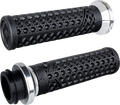 ODI Vans Harley Davidson Grips - Cable - Black/Silver V31VHCWB-S — image 1