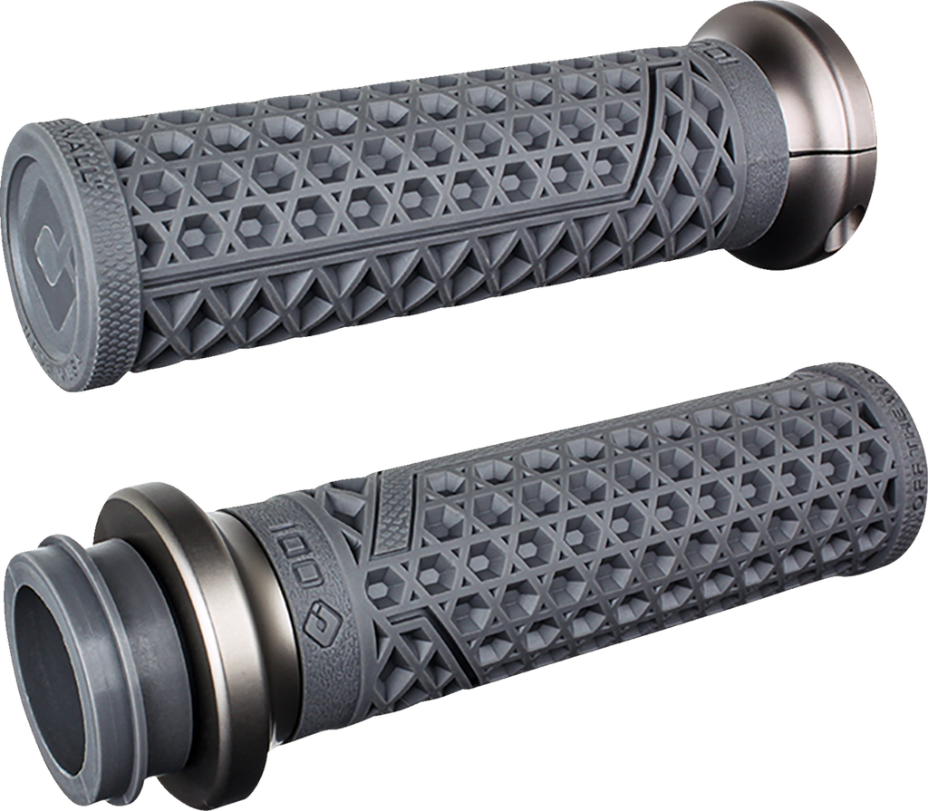 ODI Vans Harley Davidson Grips - Cable - Graphite/Gunmetal V31VHCWH-H — image 1