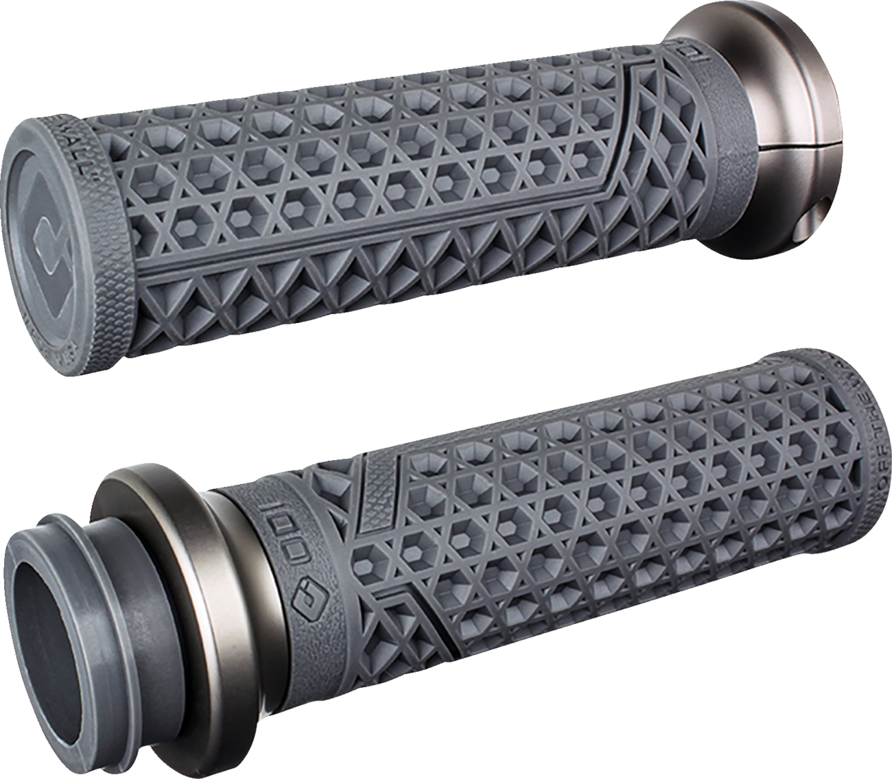 ODI Vans Harley Davidson Grips - Cable - Graphite/Gunmetal V31VHCWH-H — image 1