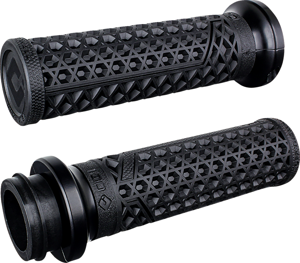 ODI Vans Harley Davidson Grips - Cable - Graphite/Gunmetal V31VHCWH-H — image 2