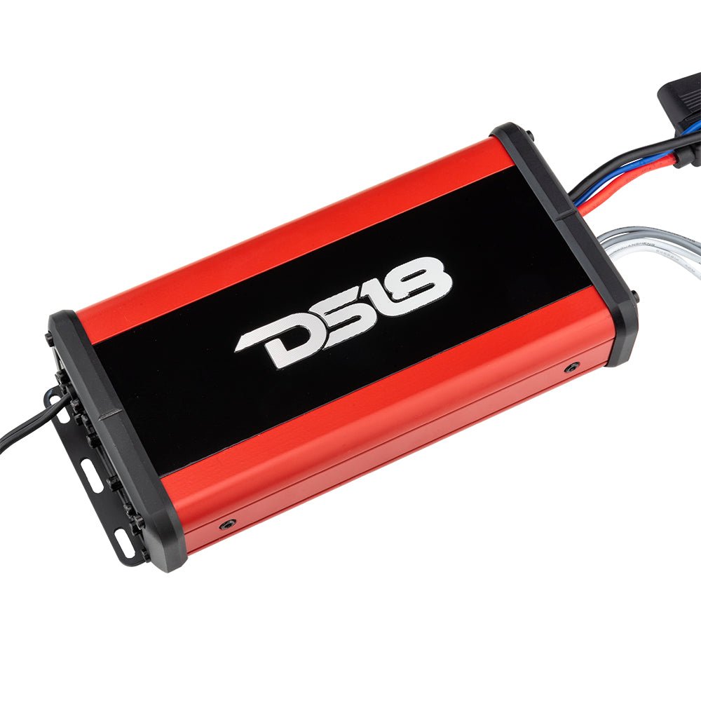 DS18 VS-HARLEY1 2014-Up Harley-Davidson Street Glide or Road Glide Rear Upgrade Package - 2x PRO Mid-Range w/ Driver | 1x Marine Amp — image 3