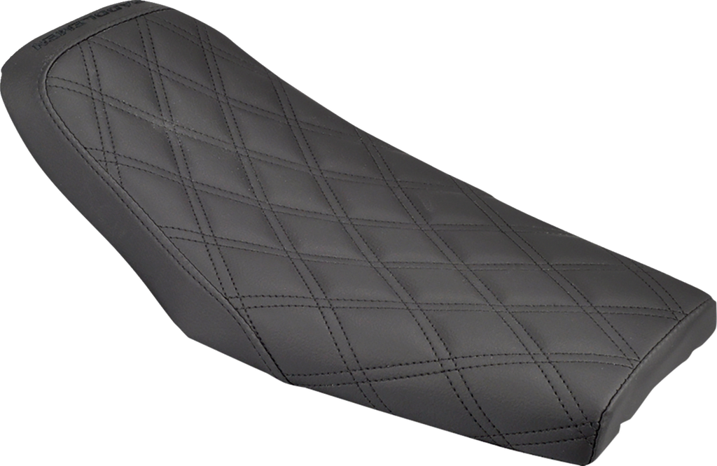 SADDLEMEN Eliminator Seat - Black - Lattice Stitched Z4204 — image 1