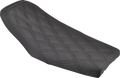 SADDLEMEN Eliminator Seat - Black - Lattice Stitched Z4204 — image 1