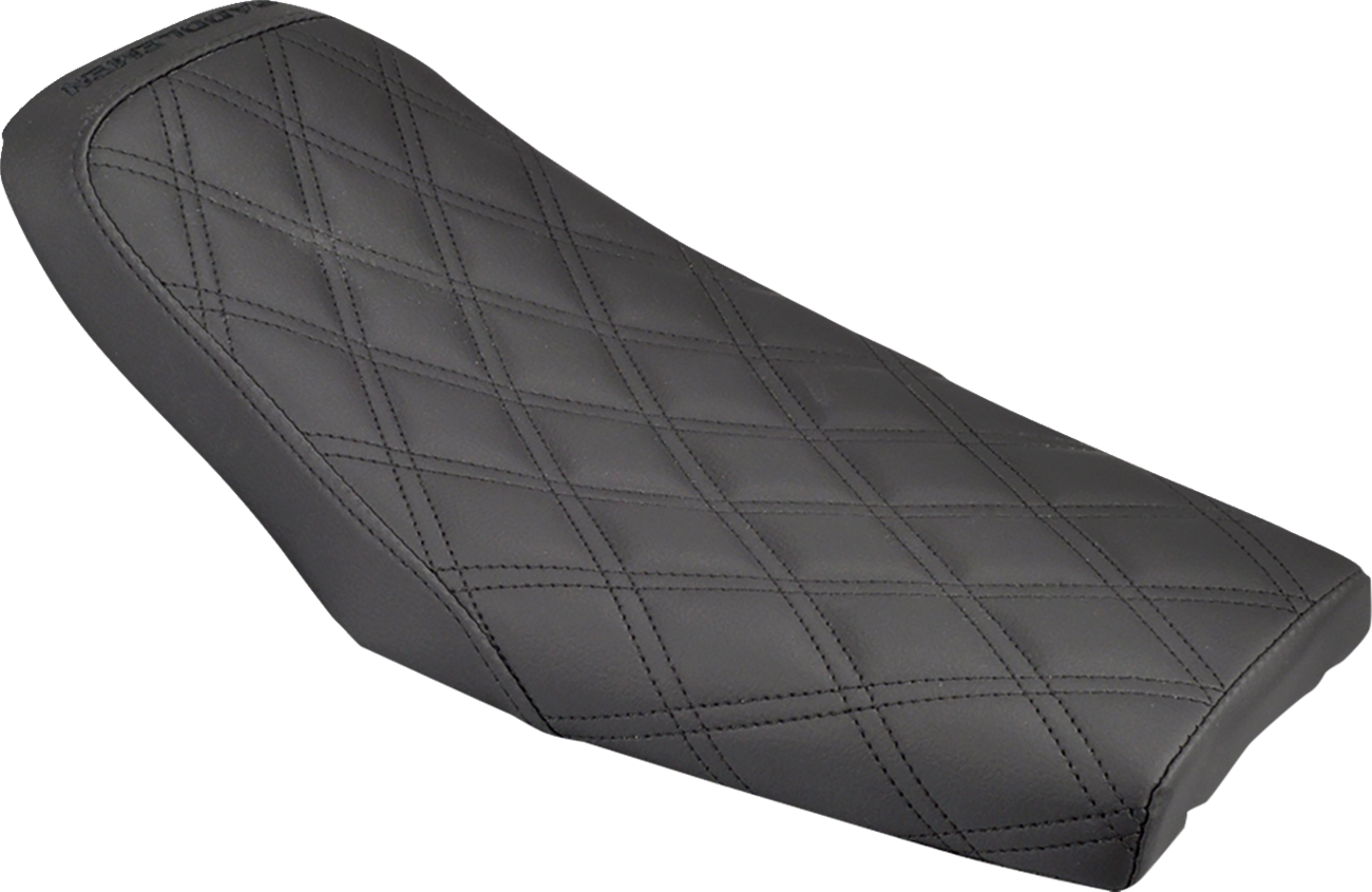 SADDLEMEN Eliminator Seat - Black - Lattice Stitched Z4204 — image 1