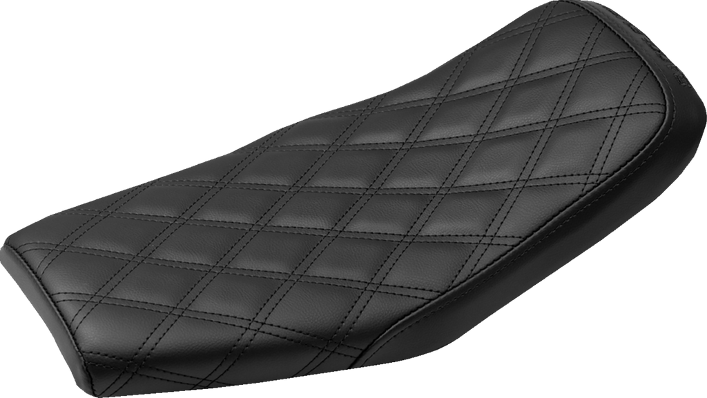 SADDLEMEN Eliminator Seat - Black - Lattice Stitched Z4204 — image 2