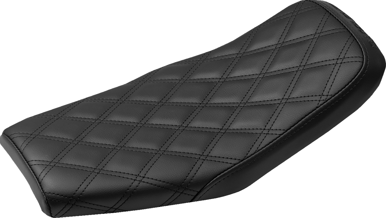 SADDLEMEN Eliminator Seat - Black - Lattice Stitched Z4204 — image 2