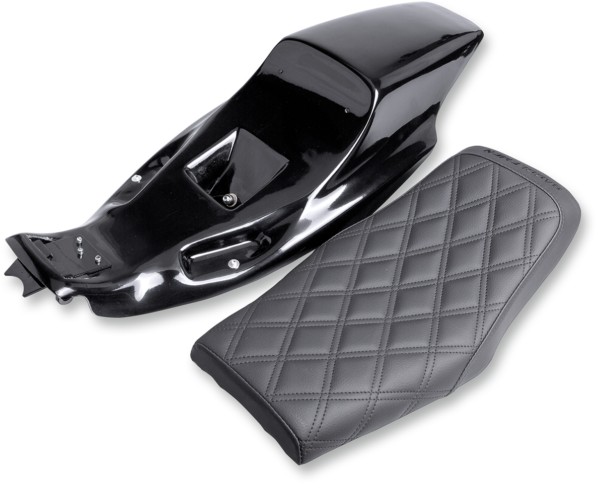 SADDLEMEN Eliminator Seat Kit - Lattice Stitched - XL '04-'20 Z4281 — image 1