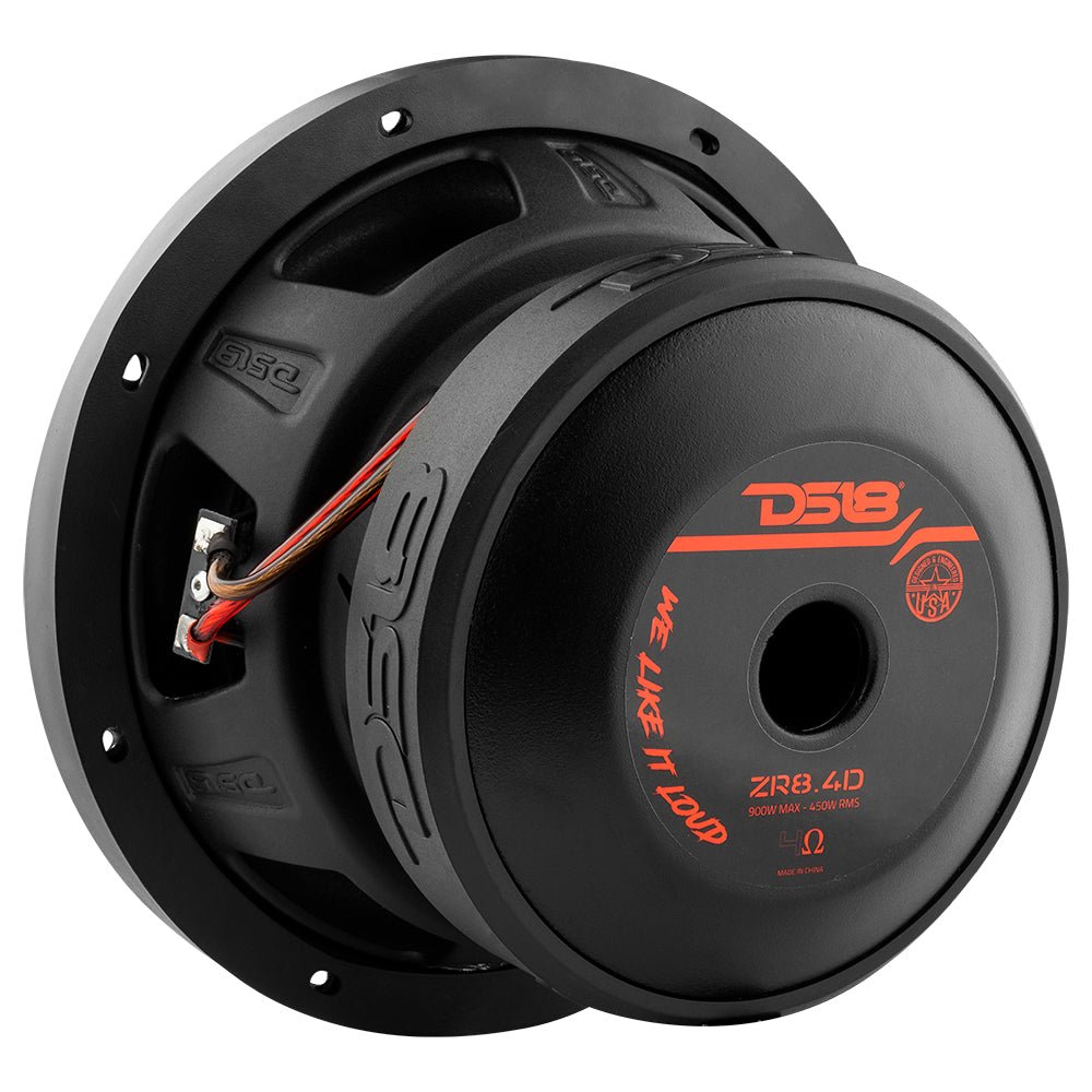 DS18 ZR8.4D ZR 8" Subwoofer 450 Watts Rms DVC 4-Ohm — image 4
