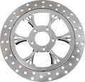 RC COMPONENTS Floating Brake Rotor - Front Left - Majestic - 320 mm - Chrome ZSSCOG320A-102C-LF2K — image 1
