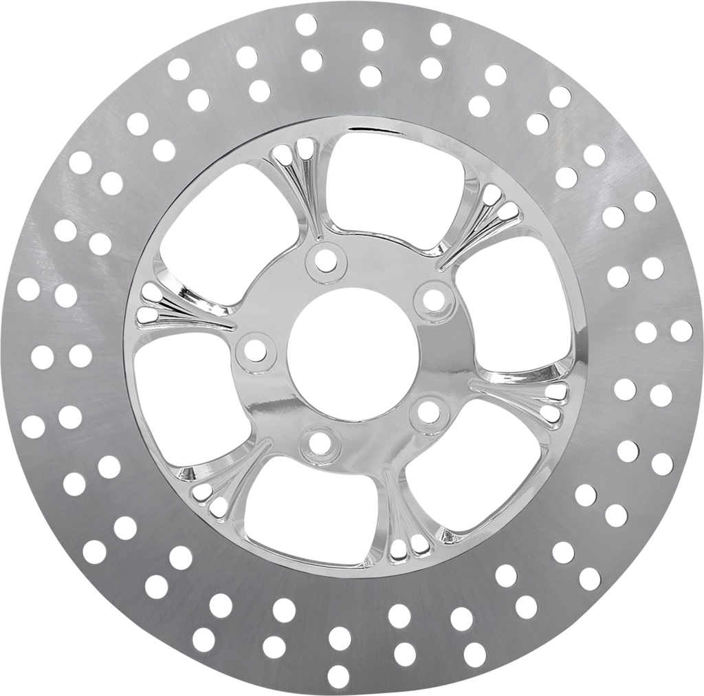 RC COMPONENTS Floating Brake Rotor - Front Left - Majestic - 320 mm - Chrome ZSSCOG320A-102C-LF2K — image 2
