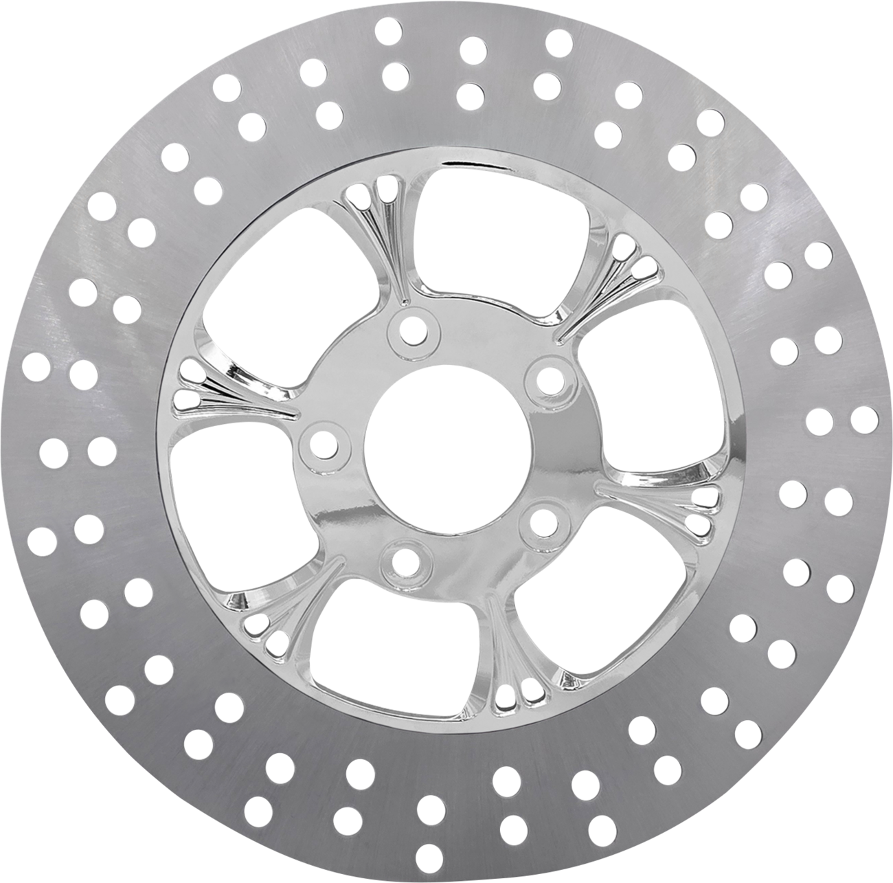 RC COMPONENTS Floating Brake Rotor - Front Left - Majestic - 320 mm - Chrome ZSSCOG320A-102C-LF2K — image 2
