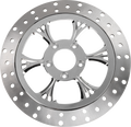 RC COMPONENTS Floating Brake Rotor - Front Right - Majestic - 320 mm - Chrome ZSSCOG320A-102C-RF2K — image 1
