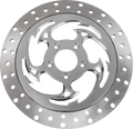 RC COMPONENTS Floating Brake Rotor - Front Left - Savage - 320 mm - Chrome ZSSCOG320A-85C-LF2K — image 1