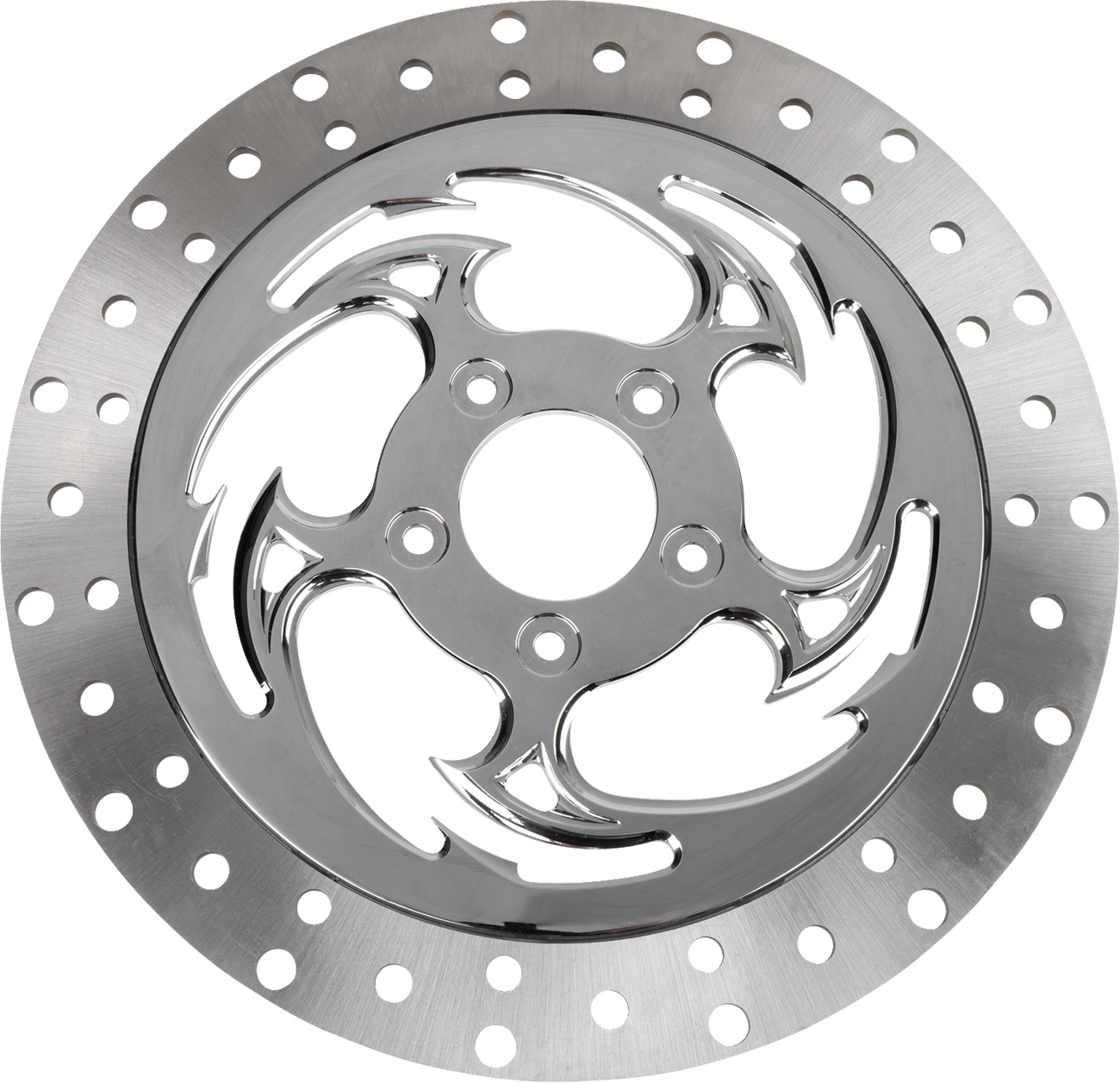 RC COMPONENTS Floating Brake Rotor - Front Right - Savage - 320 mm - Chrome ZSSCOG320A-85C-RF2K — image 1