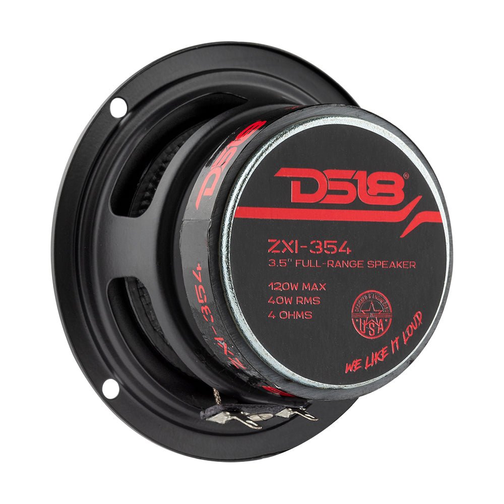 DS18 ZXI-354 ZXI 3.5" Full-Range Speakers with Kevlar Cone | 40 Watts RMS 4-Ohm — image 4