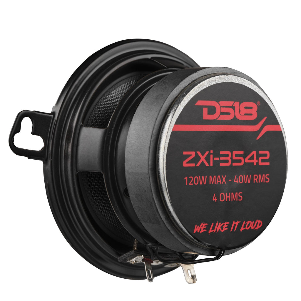 DS18 ZXI-3542 ZXI 3.5” 2-Way Coaxial Speaker | 40 Watts RMS 4-Ohm — image 4