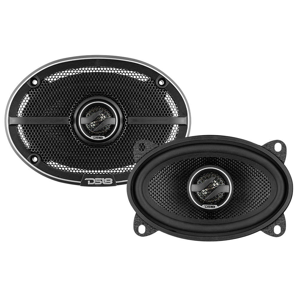 DS18 ZXI-464 ZXI 4x6" 2-Way Coaxial Speakers with Kevlar Cone | 60 Watts RMS 4-Ohm — image 2