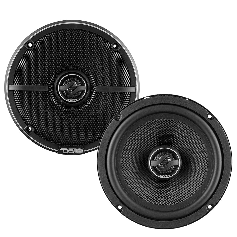 DS18 ZXI-654 ZXI 6.5" 2-Way Coaxial Speakers with Kevlar Cone | 80W RMS 4-Ohm — image 2