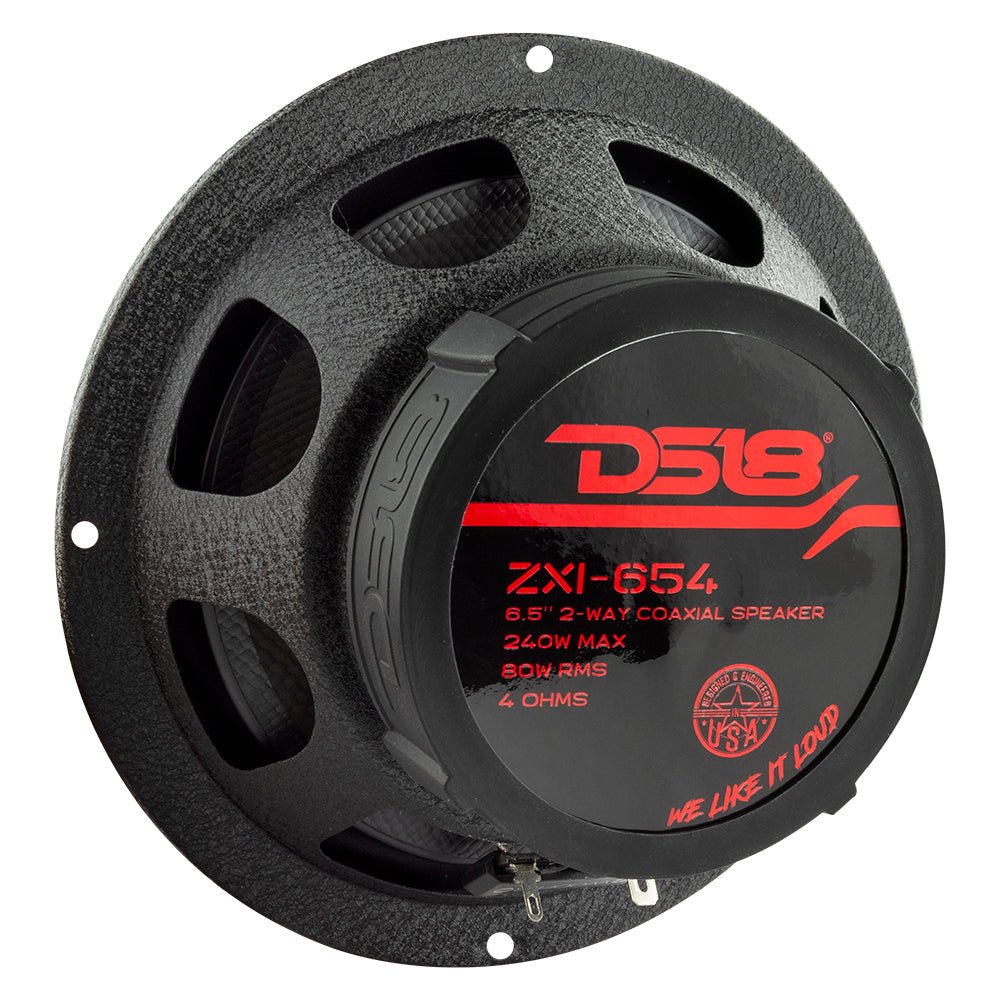 DS18 ZXI-654 ZXI 6.5" 2-Way Coaxial Speakers with Kevlar Cone | 80W RMS 4-Ohm — image 5